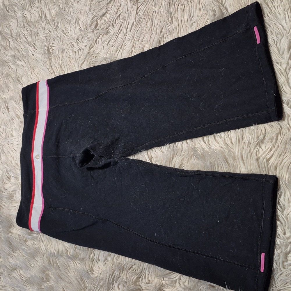 Lululemon Black Capris Size 8